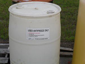 Antifreeze Container